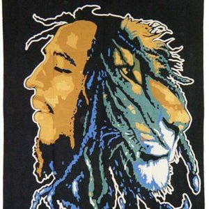 Bob Marley Lion Tapestry, Twin Size